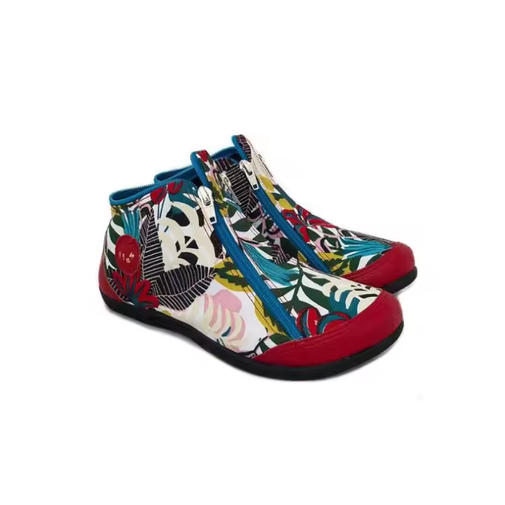 Flux Concept Store | Pétalo | Botita con cremalleras | Vegana Sin Cordones - 1