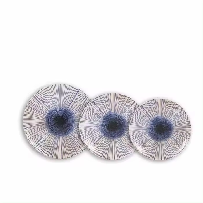 MAXHOME-Vajilla Ivory Irys Monaco ,brillo (12 pcs) - 1