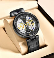 Reloj De Cuarzo LIGE Creativo Para Hombre Resistente Al Agua Y Al Choque Con Correa De Cuero Estilo Casual Fecha Automática Caja Incluida Relogio Masculino - details 16