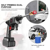Limpiador de alta presión inalámbrico, pistola de agua pulverizada, generador de espuma de 20000mAh, lavadora de coche, herramienta de limpieza para el hogar y el coche, 30Bar - details 2