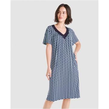 Vestido Casual Sin Mangas Para Mujer - Cuello Redondo, Espalda Descubierta, Holgado Con Bolsillos, Gris Talla Large