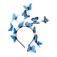 Diadema De Mariposa Bohemia Con Luz LED Brillante Para Fiesta Boda Navidad Colorida Accesorio De Cabello Para Eventos Especiales - details 4