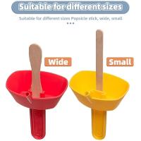 Nueva Estante Para Popsicles a Prueba De Gotas Soporte Para Hielo Sin Desorden Helados Libres De Molestias Con Pajita Para Niños Helado - details 1
