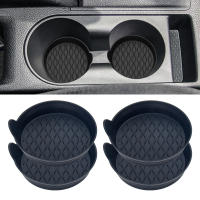 2 Piezas/set Almohadilla Para Vaso De Coche Universal De Silicona 4 Colores Disponibles Para Portavasos Del Coche - details 4