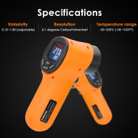 Termómetro Infrarrojo Digital GM320/GM320S /HW600/HW550 Sin Contacto -50~600℃ / -58~1122℉ Con Pantalla LCD Para Uso Doméstico - details 20