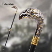 Bastón De Moda Con Cabeza De Águila Dorada Y Negra Elegante Y Decorativo Para Caballeros Cosplay 92cm Con Punta De Goma - details 0