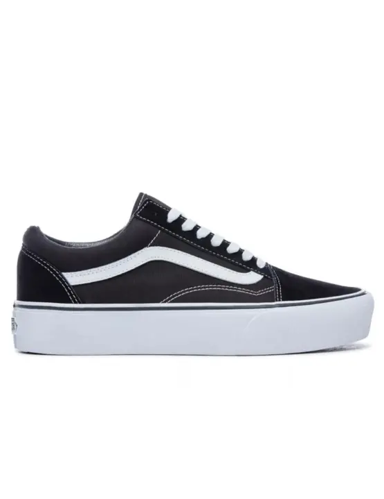 Zapatilla Vans WM Ward Platform Negro/Blanco - 1