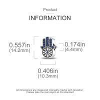 Encantadores Colgantes De Animales De Plata Para Mujer Joyería De Pulsera Y Collar Forma Irregular Sin Certificación - details 44