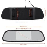 Monitor De Espejo Retrovisor Para Coche Pantalla LCD TFT De 5 Pulgadas Visión Nocturna Con Cámara Trasera Kit De Aparcamiento - details 7