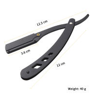 Nueva Herramienta De Peluquero Profesional Para Hombres Cuchillo De Afeitar De Acero Inoxidable Universal Para Corte De Pelo Y Barba - details 1
