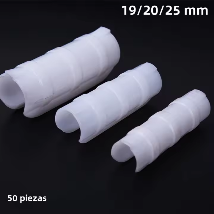 50Pcs Clip Para Película De Invernadero Tamaño 19/20/25mm Clip Fijo Para Marco De Tubo Clavija De Planta Verde - 1