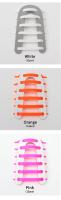 12Pcs Lazos De Zapatillas Elásticos De Silicona Para Niños Y Adultos Sin Amarrar Adecuados Para Todas Las Zapatillas Tamaño Único - details 10