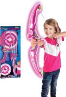 Juego De Tiro Para Niños Con Flechas LED Flash Pink Y Arco Con Almacenamiento En Quiver Cuerda De Caña De Pescar Para Niños Y Niñas - details 8
