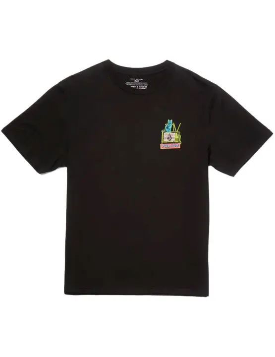 Camiseta Volcom Catv Negro - 1