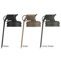 Cubierta De Tanque De Gas De Casete Diseño De División Cubierta Protectora Para Tanque De Gas Para Camping Al Aire Libre Tamaño 17cm Peso 80g Colores Negro/Khaki/Gris - details 0