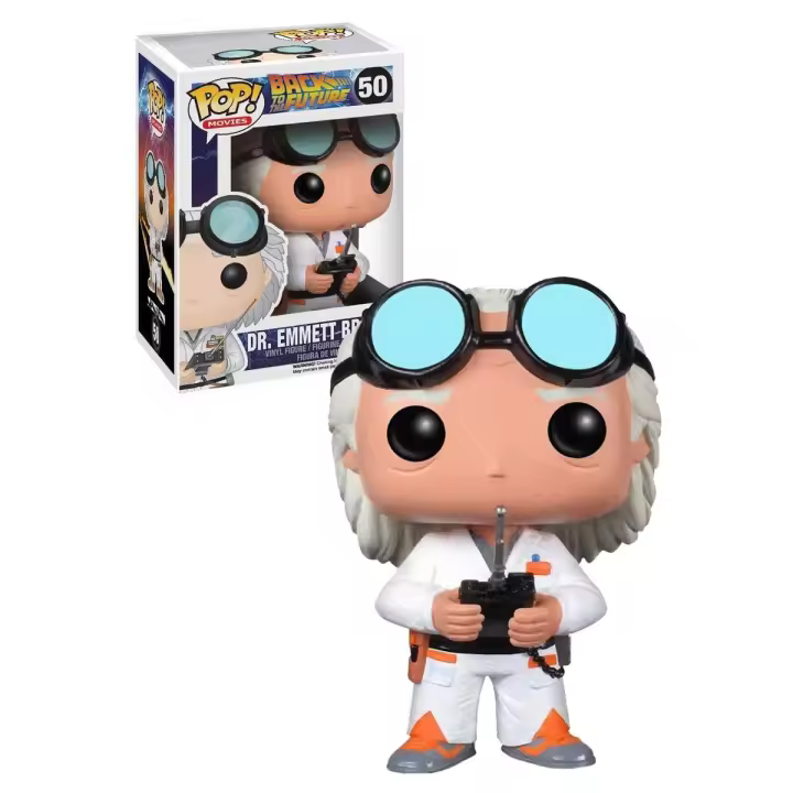 FUNKO POP DOC EMMETT BROWN -50- (REGRESO AL FUTURO) - 1
