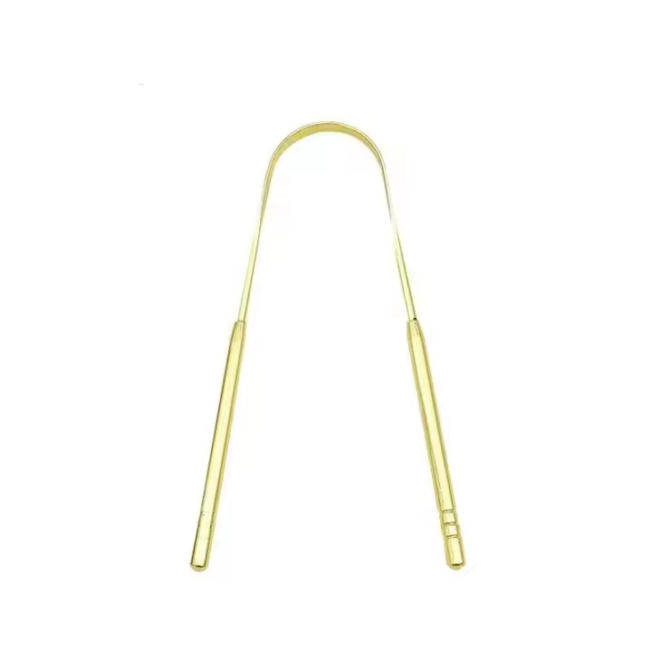 Limpieza Oral Herramienta De Limpieza De Lengua En Forma De U Aço Inoxidável Elimina Aliento Malo Limpia La Lengua Venta Individual - 1