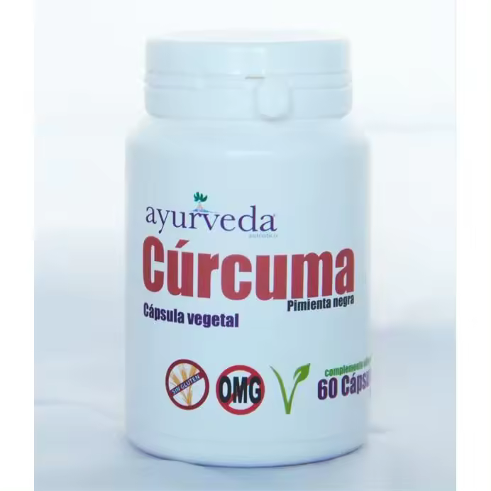 Curcumina Con Pimienta 60 Caps - 1