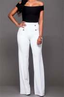 Nuevos Pantalones Anchos De Verano Estilo Delgado Micro Bell Bottoms Para Mujer Corte Slim Casual De Pierna Larga - details 6