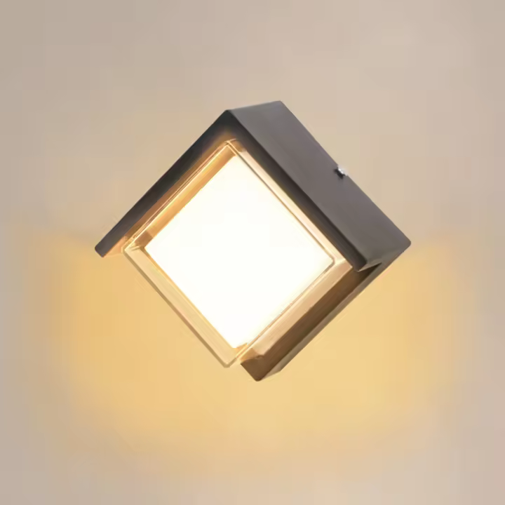 Lámpara De Pared Moderna Y Sencilla LED Para Exterior Impermeable IP65 Decorativa Para Jardín Puerta De Villa Balcón Luz De Pasillo Auto Contenida Sin Bombillas Incluidas - 1