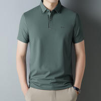 Camisa POLO De Verano Para Hombre Con Estampado De Letras Corta Resistente Al Arrugas Transpirable Ropa Casual SPANDEX Polyester - details 11