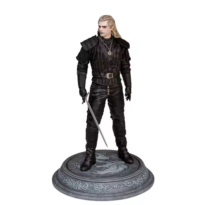 Figura dark horse the witcher geralt de rivia transformado version netflix - 1