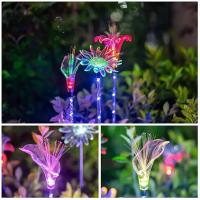Lámpara Solar De Jardín Con Balón De Hierro Y Remolinos Luz LED Exterior Faeirita Nocturna Para Atmosfera De Yard Art - details 3