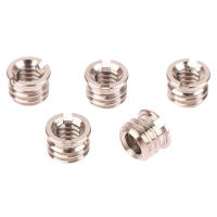 5Pcs Convertidor De Tornillos Para Cámara 1/4 a 3/8 Pulgadas Adaptador Rápido Tornillo De Montaje De Trípode Acero Inoxidable Duradero Y Ligero Anticorrosión - details 3