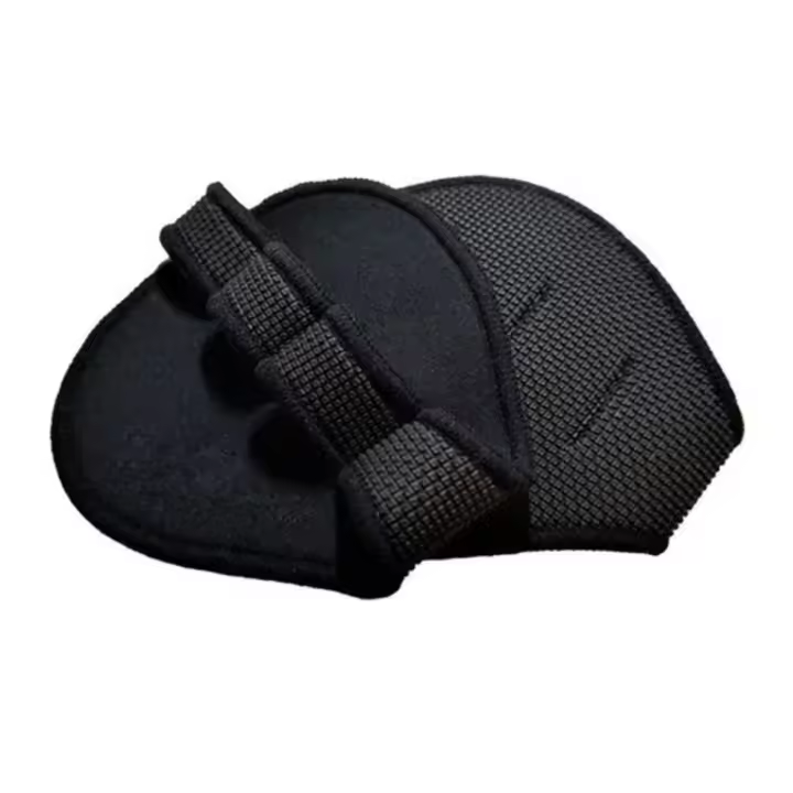 Protector de la palma de la mano gimnasio guantes de fitness medio dedo elevación Palma mancuerna apretones almohadillas levantamiento de pesas guante de entrenamiento gimnasio entrenamiento - 1