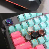 Teclado Mecánico Universal XDA Height Con Teclas De Color Aleación De Aluminio CNC Metal Personalizadas ESC Graduación Arcoíris - details 9
