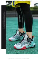 Zapatillas De Baloncesto Para Niños Explosivas Deportivas Verano Diseño Niche Cómodas Resistentes Al Desgaste Suela De Malla Transpirable - details 10