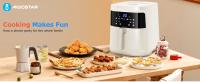 Freidora de Aire Aigostar - Modelo Sin Aceite 7L 1900W - Pantalla Táctil LED, Libro de Recetas Incluido - details 0