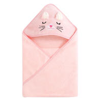 Toalla De Baño Para Bebé Ultra Suave Manta De Abrazo Con Gorro Multipropósito Para Recién Nacidos Algodón Transpirable Y Cómodo Tamaño 80*80cm Regalo Ideal Para Baño Viajes Juguete Y Tiempo Libre - details 7