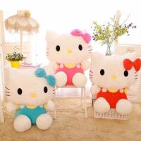 Muñeco De Peluche Sanrio Hello Kitty 20Cm Decoración De Habitación Juguete De Peluche Lindo Regalo Para Amigas Y Niñas Relleno De Algodón PP - details 0