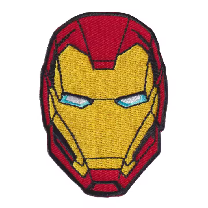 Parches Ropa Marvel – Parche Bordado Ropa – Héroes – (licencia oficial) – The Avengers – Los Vengadores – Iron Man – 5,0 x 7,1 cm. - Moda The Happy Patch - 1