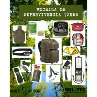 Mochila de Supervivencia 72hrs MIL-TEC x Northvivor - details 0