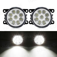 Lámpara De Niebla LED Para Coche Citroen Ford Honda Suzuki Isuzu Mitsubishi Renault 8000LM 30W Blanca Amarilla 12V Impermeable - details 9