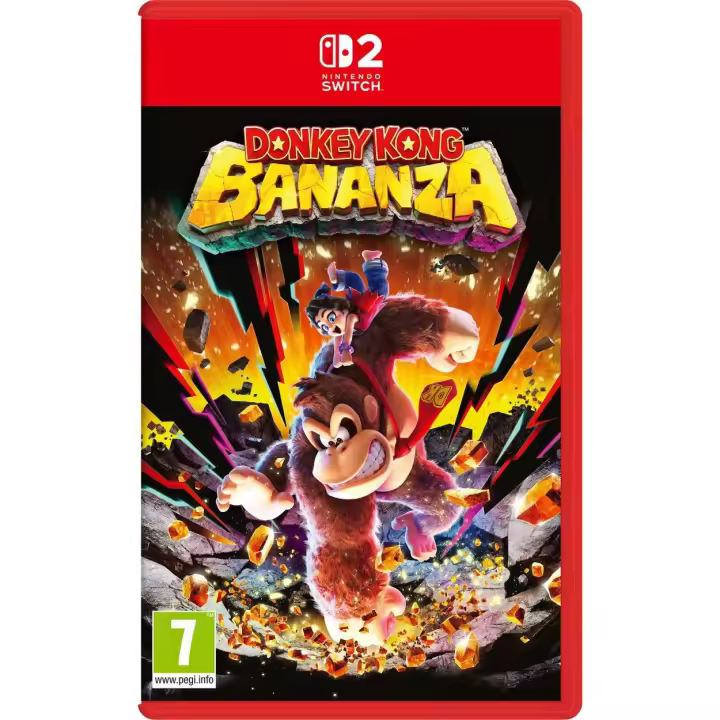 DONKEY KONG BANANZA SWITCH 2 PAL ESPAÑA NUEVO FISICO ESPAÑOL PRECINTADO - Nintendo - 1