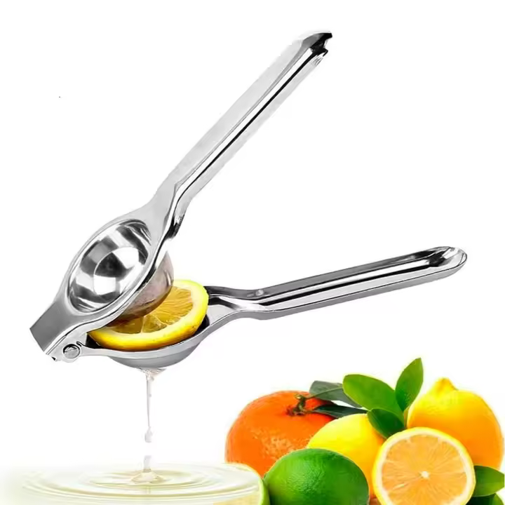 Comprimidor De Limón Manual De Acero Inoxidable Aplicador De Jugo Para Naranja Y Citrus Accesorio De Cocina Herramienta Para Comprimir Frutas - 1