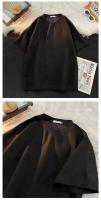 Camiseta Vintage Lavada Para Hombres Estilo Hip Hop Retro Punk Harajuku Casual De Algodón Manga Corta Acidez Top Para Mujeres - details 11