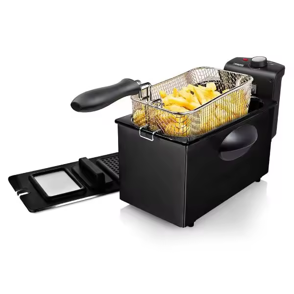 FREIDORA PRINCESS 182731 3L INOX PINTADO NEGRO (PR) - 1