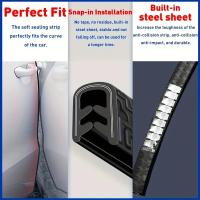 Pegatinas Decorativas Para Puertas De Coche Protección Antigolpes Y Anti-Resbaladizas De Goma Protector De Borde De Puerta De Coche - details 2