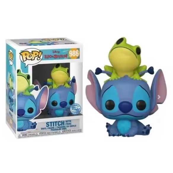Funko POP! Disney Stitch with Frog 986 Special Edition - 1