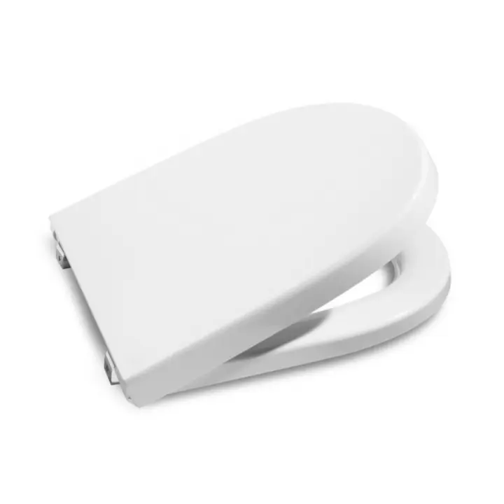 Tapa y asiento Supralit® para inodoro Meridian "N" de tanque alto o empotrable adosado a pared. A8012A000B Roca - 1