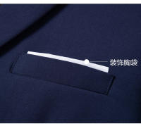 Chaleco De Negocios Para Hombre Estilo Coreano Británico Moda Elegante Slim Color Sólido Trabajo Boda Tallas S-6XL - details 23