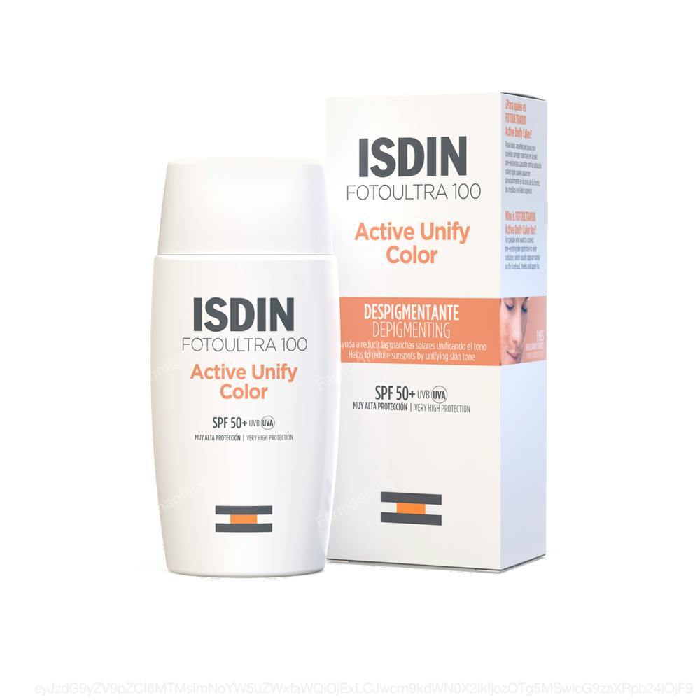 Fotoprotector Isdin Active Unify Color SPF50