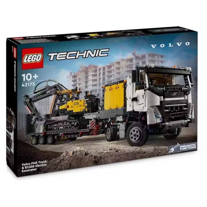Lego Technic Camión FMX y Excavadora Eléctrica EC230 Volvo 42175 - 1