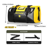 Bolsa De Pared Trasera Impermeable Para Motocicleta Viaje Exterior Equipaje Seco Bolsa De Manillar 40/66 Motorbike Luggage Backpack - details 23