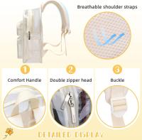 Mochipa transparent resistant Mochipa transparent de gran Capacidad (Solo La mochipa Escolar, sin incluir Los accesorios del Bolso) - details 3