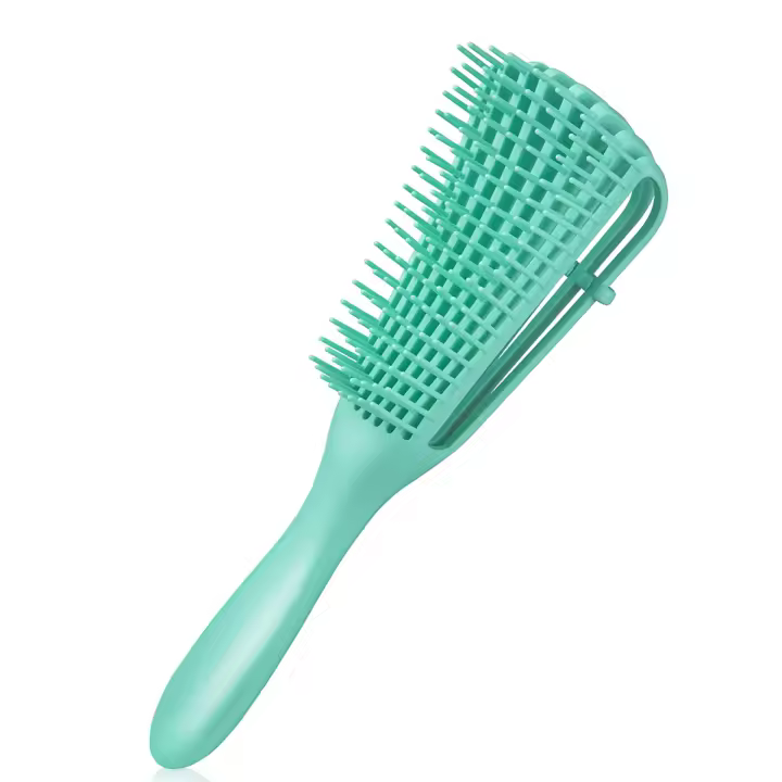 Cepillo De Pelo Con 8 Garfios De Octopus Limpieza Profunda Masaje Capilar Anti Estático Para Cabello Enredado Herramientas De Peinado - 1
